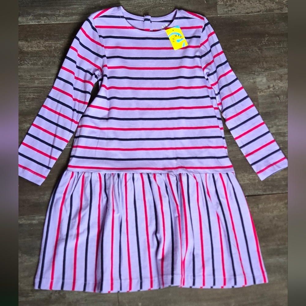 PRIMARY Explorer Dress In Stripe